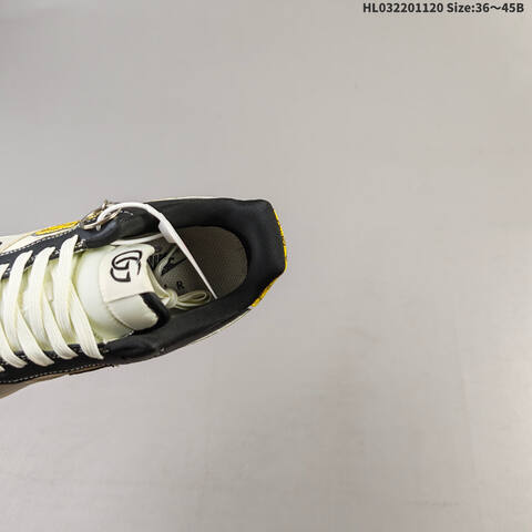 Nike Air Force 1 07 Low Off White Black Yellow EU 36-45 Sneaker - Unisex (BS-63424)