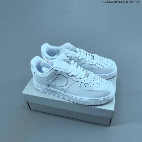 Nike Air Force 1 07 Grey Black White Gum EU 36-45 Sneaker - Unisex (BS-60800)