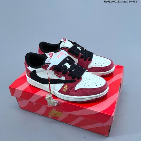 Nike Air Jordan 1 x Travis Scott AIR JORDAN DIY Lifestyle (BS-66743)