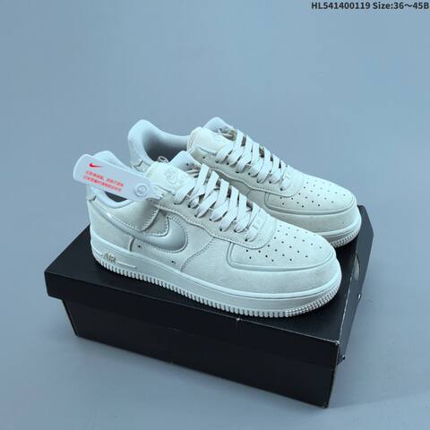Nike Air Force 1 Low Taupe Grey Light Grey EU 36-45 Sneaker - Unisex (BS-61901)