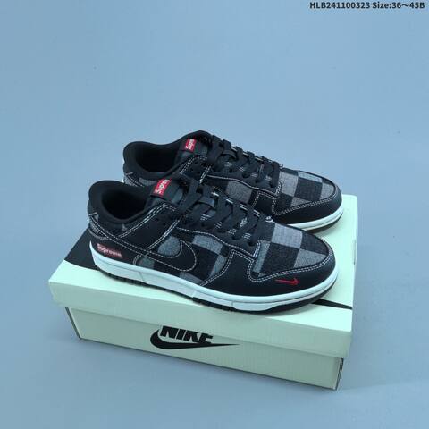Nike Dunk SB Low Off White Blue Red Multi EU 36-45 Skate Shoe - Unisex (BS-61166)