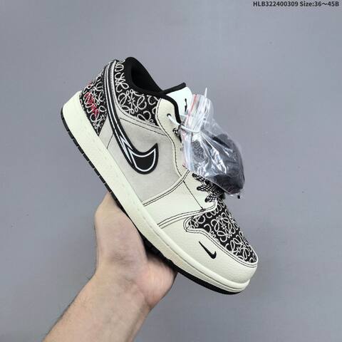 Nike Air Jordan 1 Low Lifestyle (BS-66585)