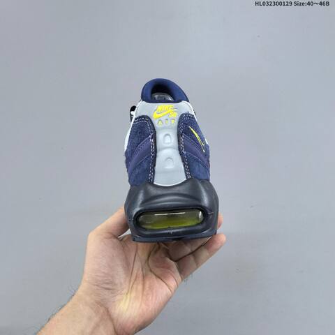 Nike Air Max 95 Navy White Yellow Black Grey EU 40-46 Sneaker - Men's (BS-61667)