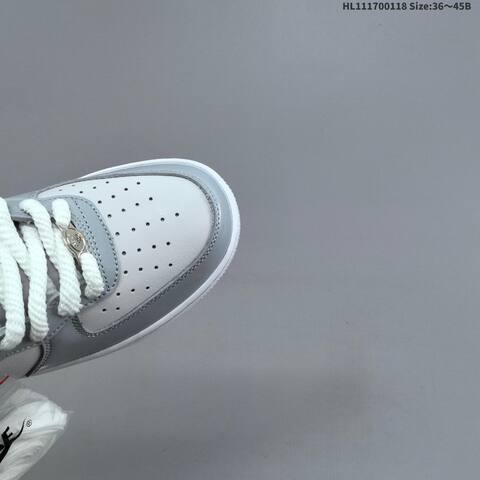 Nike Air Force 1 Mid 07 Grey White EU 36-45 Sneaker - Unisex (BS-61909)
