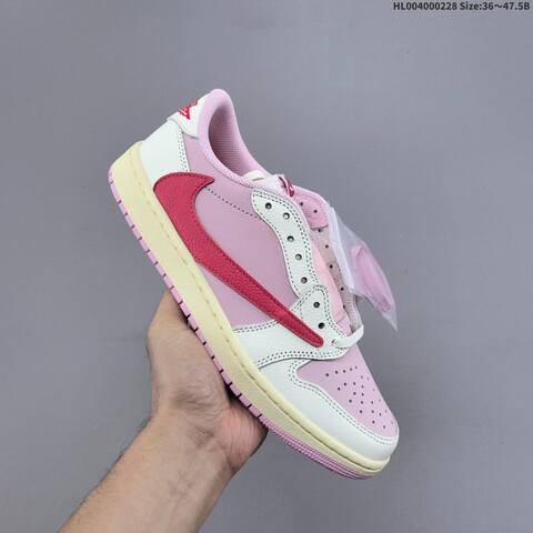 Travis Scott x Air Jordan 1 Low AIR JORDAN 1 Aj1 Lifestyle (BS-66657)