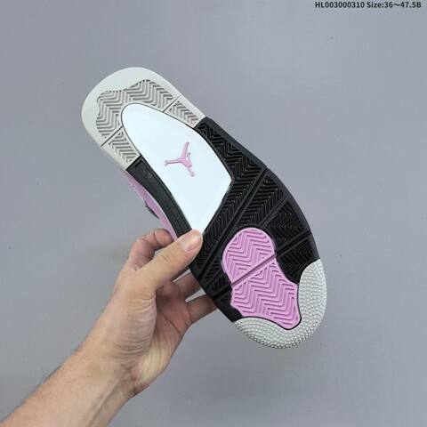 Air Jordan 4 Retro Orchid AIR JORDAN 4 Aj4 Lifestyle (BS-66571)
