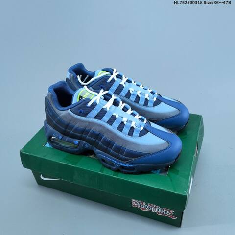 Nike Air Max 95 Undefeated Sail Black Red Green EU 36-47 Sneaker - Unisex (BS-61268)
