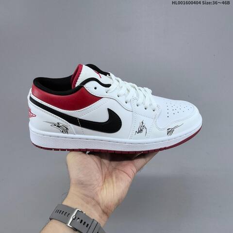 Air Jordan 1 Low CNY AIR JORDAN 1 Aj1 1 Air Jorda Lifestyle (BS-66330)