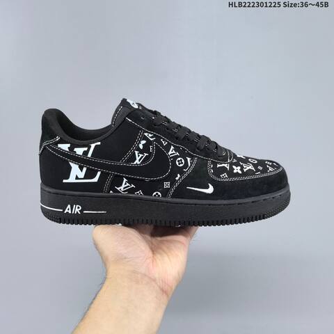 Nike Air Force 1 07 CW2288-111 Black White EU 36-45 Sneaker - Unisex (BS-62459)
