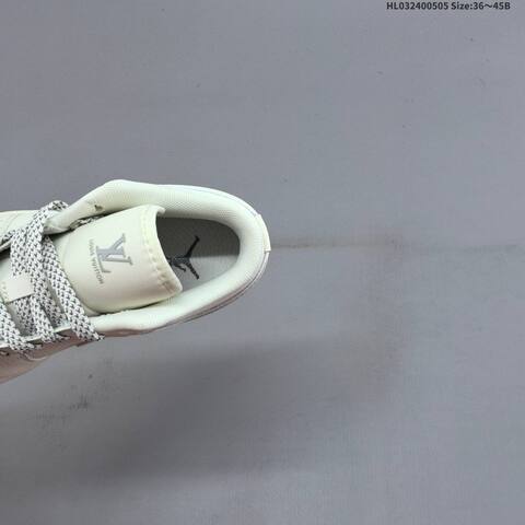Nike Air Jordan 1 Low Off White Light Grey EU 36-45 Sneaker - Unisex (BS-60510)