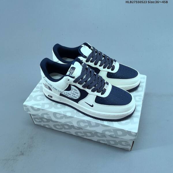 Nike Air Force 1 07 Low white black navy blue EU 36-45 sneaker