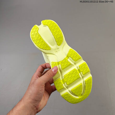 LOEWE x On Cloudeclipse Neon Lime Yellow EU 36-45 Running Shoe Running Sneakers - Unisex (BS-69746)