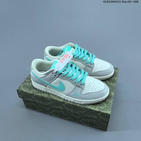 Nike Dunk Low Sail Grey Mint EU 36-45 Skate Shoe - Unisex (BS-61020)