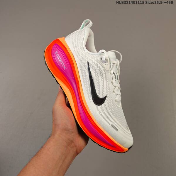 Nike Vomero Plus ReactX Air Zoom white black orange purple EU 35 5-46 running shoe