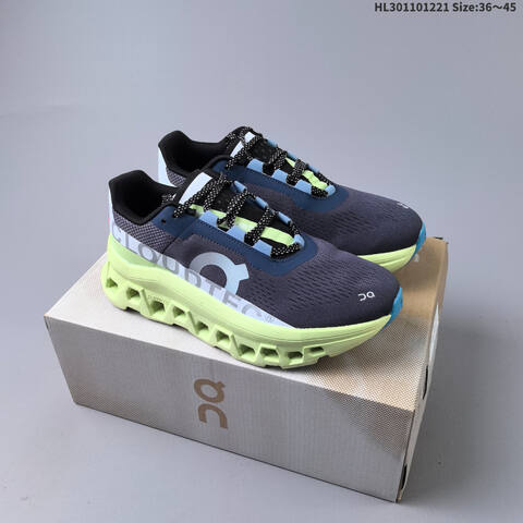 On Cloudmonster Paf White Light Blue EU 36-45 Running Shoe Running Sneakers - Unisex (BS-69734)