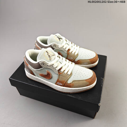 Air Jordan 1 Low SE Multi-Color Distressed AIR JORDAN 1 Aj1 1 Jord Lifestyle (BS-67573)