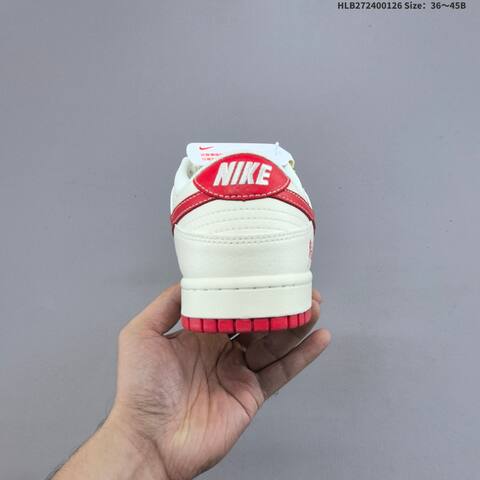 Nike Dunk SB Low Off White Red EU 36-45 Skate Shoe - Unisex (BS-61752)