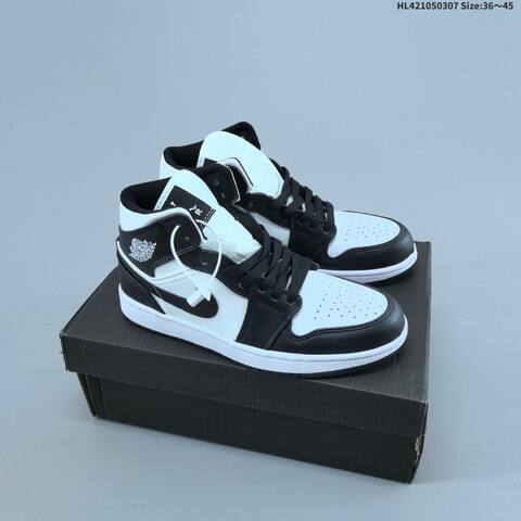 Air Jordan 1 Mid Reverse Bred AIR JORDAN 1 Aj1 Lifestyle (BS-66600)