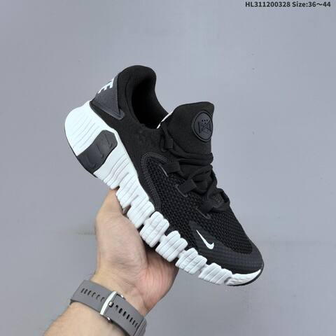 Nike Free Metcon 4 Black White EU 36-44 Training Shoe - Unisex (BS-61077)