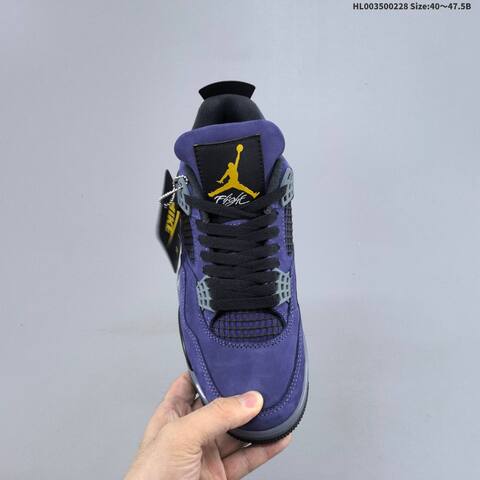 Air Jordan 4 Retro OG Imperial Purple Replica AIR JORDAN 4 Aj4 Lifestyle (BS-66667)