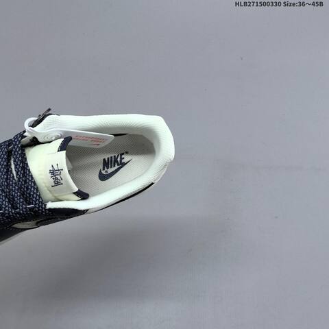 Nike Air Force 1 07 Low Stussy Off White Navy Blue EU 36-45 Sneaker - Unisex (BS-61033)
