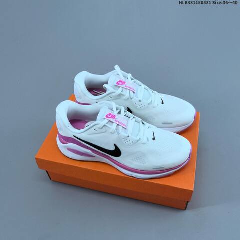 Nike Air Zoom Structure 26 Light Grey Purple Black Orange EU 36-45 Running Shoe - Unisex (BS-60052)