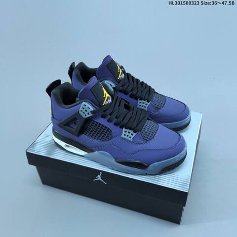 Air Jordan 4 Retro OG Imperial Purple Replica AIR JORDAN 4 Aj4 Lifestyle (BS-66456)