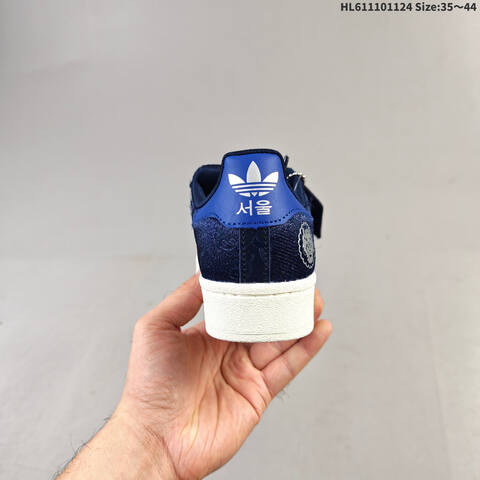 Adidas Superstar JI0108 Navy Blue Off White Royal Blue EU 35 44 Skate Shoe EU 35-44 - Unisex (BS-65466)