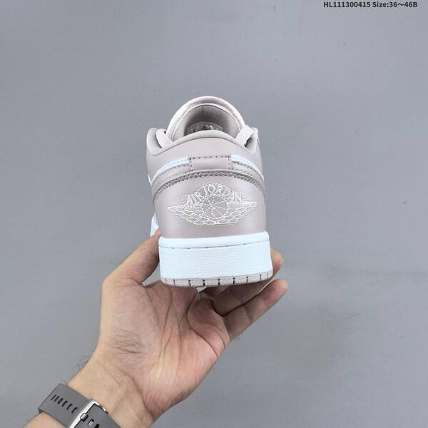 Nike Air Jordan 1 Low OG white/grey-pink 36~46B casual
