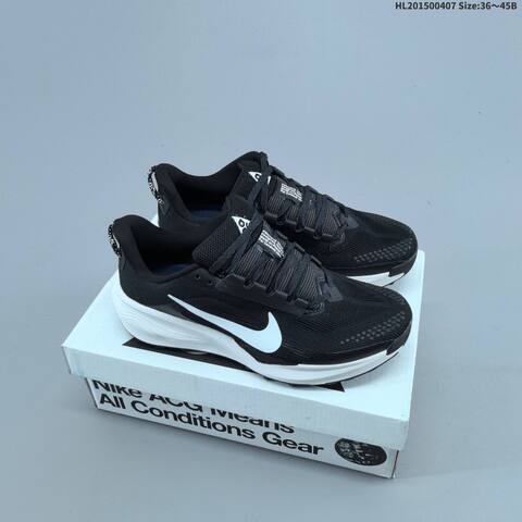 Nike ReactX Pegasus Trail Black White EU 36-45 Trail Shoe - Unisex (BS-60908)