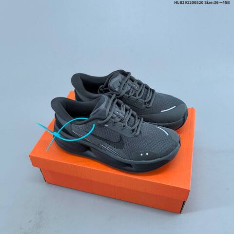 Nike Comfort Ride EasyOn Access Black White Olive Green EU 36-45 Running Shoe - Unisex (BS-60235)