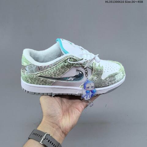 Nike SB Dunk Low White Blue EU 36-45 Skate Shoe - Unisex (BS-59903)