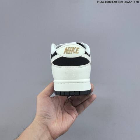 Nike Dunk Low Retro DIY Off White Black EU 35 5-47 Skate Shoe - Unisex (BS-61873)