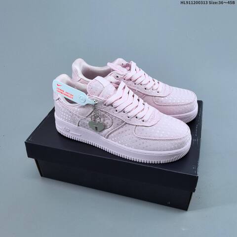 Nike Air Force 1 07 Light Pink Dark Rose White EU 36-45 Sneaker - Unisex (BS-61336)