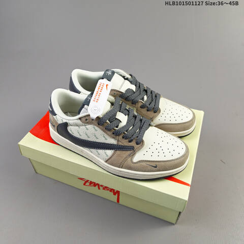 Nike Air Jordan 1 x Travis Scott AIR JORDAN DIY Lifestyle (BS-67662)