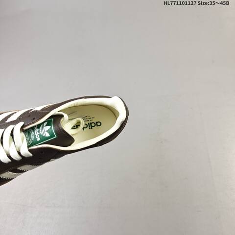 Adidas Samba Brown White Cream Gum Green EU 35-45 Skate Shoe - Unisex (BS-65424)