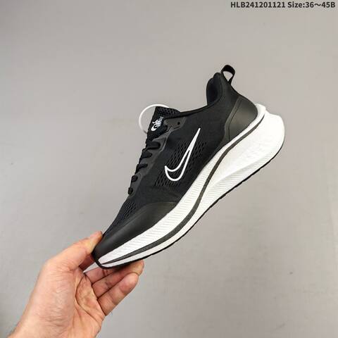 Nike Air Zoom Running Black White EU 36-45 Running Shoe - Unisex (BS-63346)