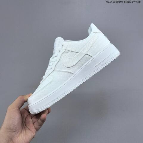 Nike Air Force 1 Low Light Pink White Silver EU 36 45 Sneaker EU 36-45 - Unisex (BS-61504)