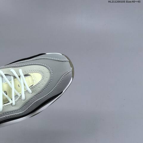 Nike Air Zoom Flight 96 Grey White Cream Black EU 40-45 Basketball Shoe - Men's (BS-62223)