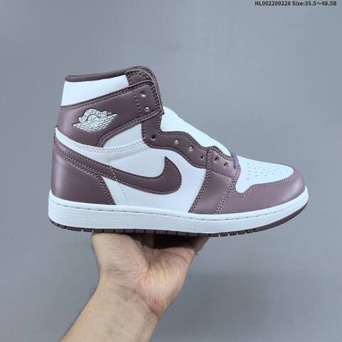Air Jordan 1 High OG Mauve AIR JORDAN 1 Aj1 Lifestyle (BS-66655)