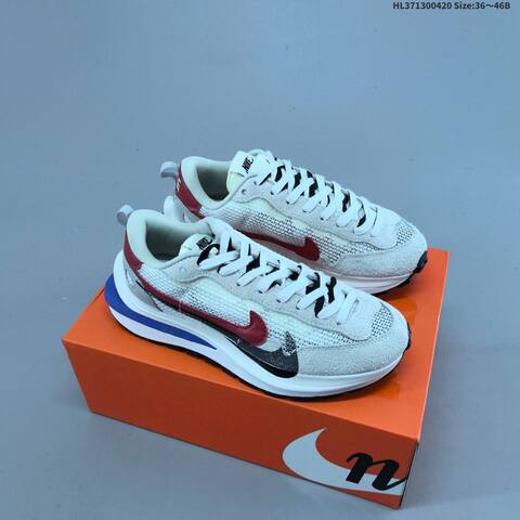 Nike Vaporwaffle Sacai White Red Black Blue Grey EU 36-46 Sneaker - Unisex (BS-60631)