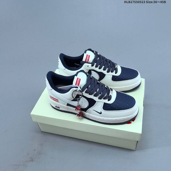Nike Air Force 1 07 Low white black navy blue EU 36-45 sneaker