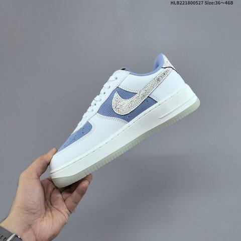 Nike Air Force 1 07 Kobe IM0583-400 White Light Blue Sail EU 36-46 Sneaker - Unisex (BS-60077)