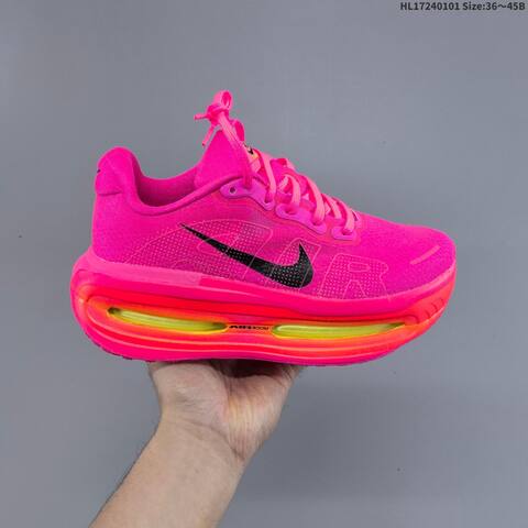Nike VOMERO PREMIUM ReactX Air Zoom Hyper Pink Black Neon Yellow EU 36-45 Running Shoe - Unisex (BS-62273)