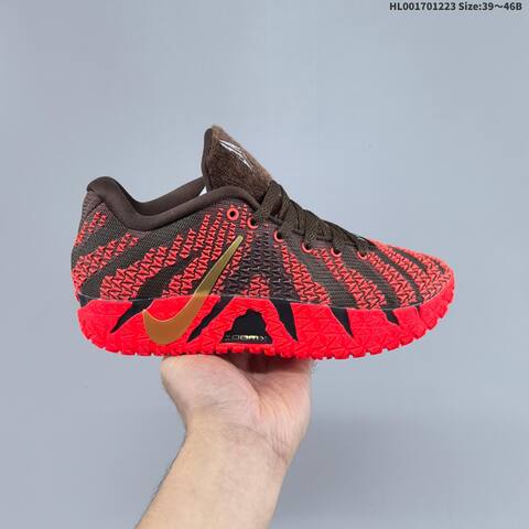 Nike Ja 3 Year Of The Horse Teal Black Red Gold Brown EU 39-46 Basketball Shoe - Unisex (BS-62497)