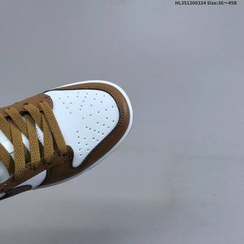 Nike SB Dunk Low White Brown EU 36-45 Skate Shoe - Unisex (BS-61144)