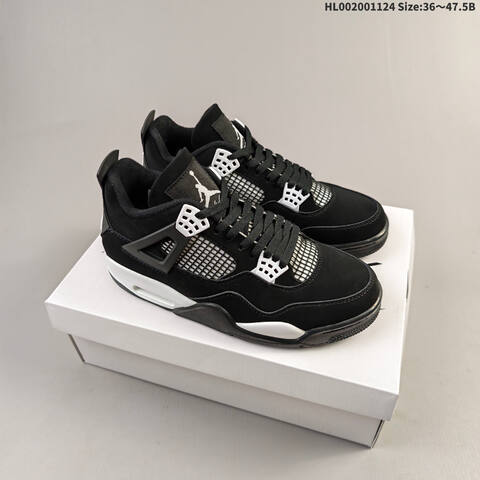 Air Jordan 4 Retro White Thunder AIR JORDAN 4 Aj4 Lifestyle (BS-67704)