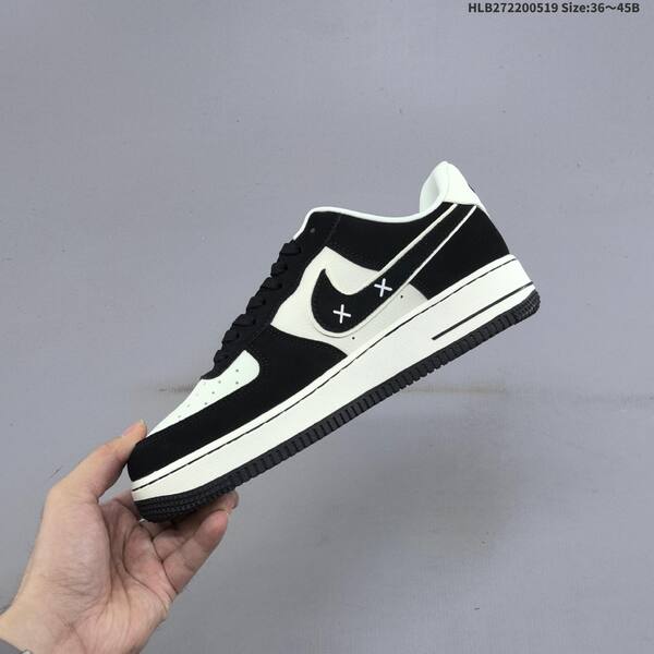 Nike Air Force 1 07 LV8 DF0188 151 black off white EU 36 45 sneaker EU 36-45