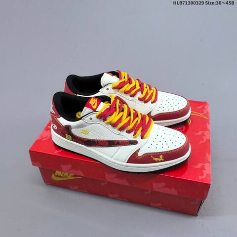 Nike Air Jordan 1 x Travis Scott AIR JORDAN DIY Lifestyle (BS-66412)