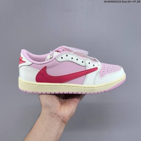 Travis Scott x Air Jordan 1 Low AIR JORDAN 1 Aj1 Lifestyle (BS-66657)